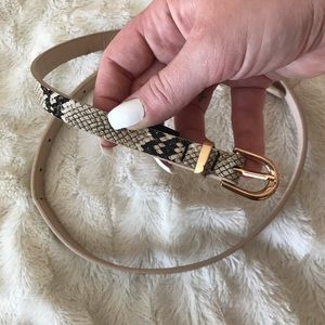 Snake skin belt 🐍